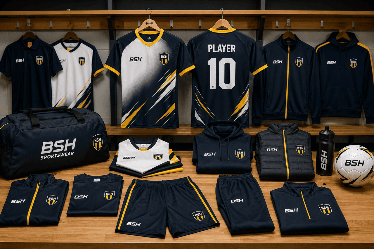 sports club teamwear package