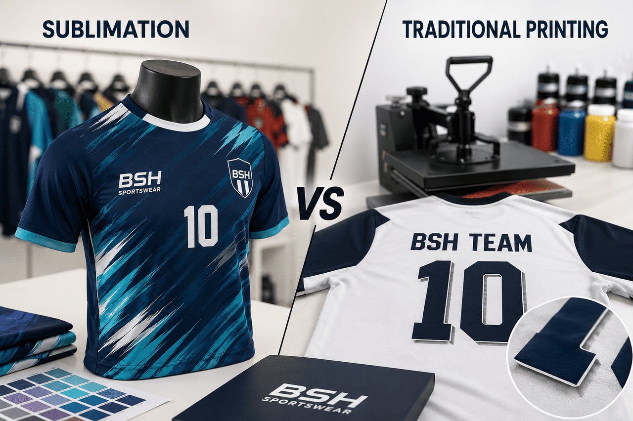 sublimation vs traditional printing